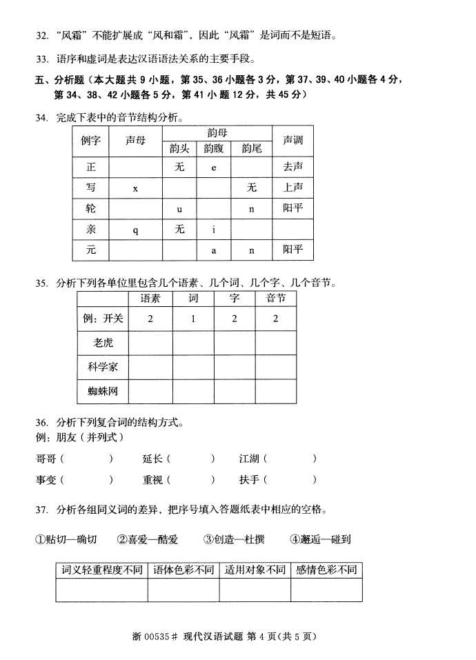 ȫ20154ִԿ